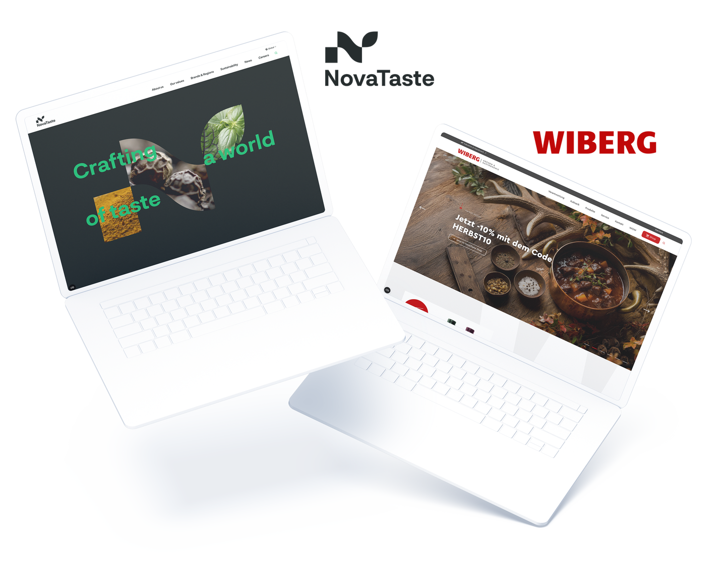 Laptop mit Test Chatbot und Flow des COMET AI Chatbots